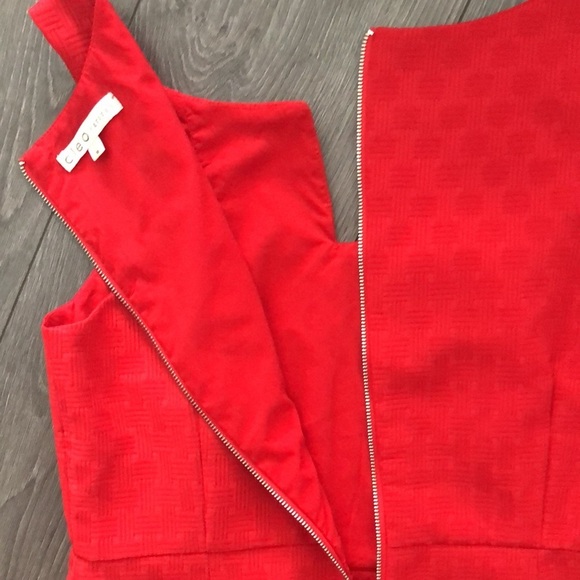 CLEO Ravishing Red Sleeveless Size US 10 petite (gold zipper) - Picture 6 of 11